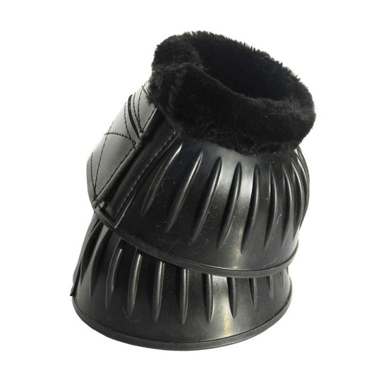 Rhinegold Fluffy Top Over Reach Boots - Pony Cob Full or Extra Full