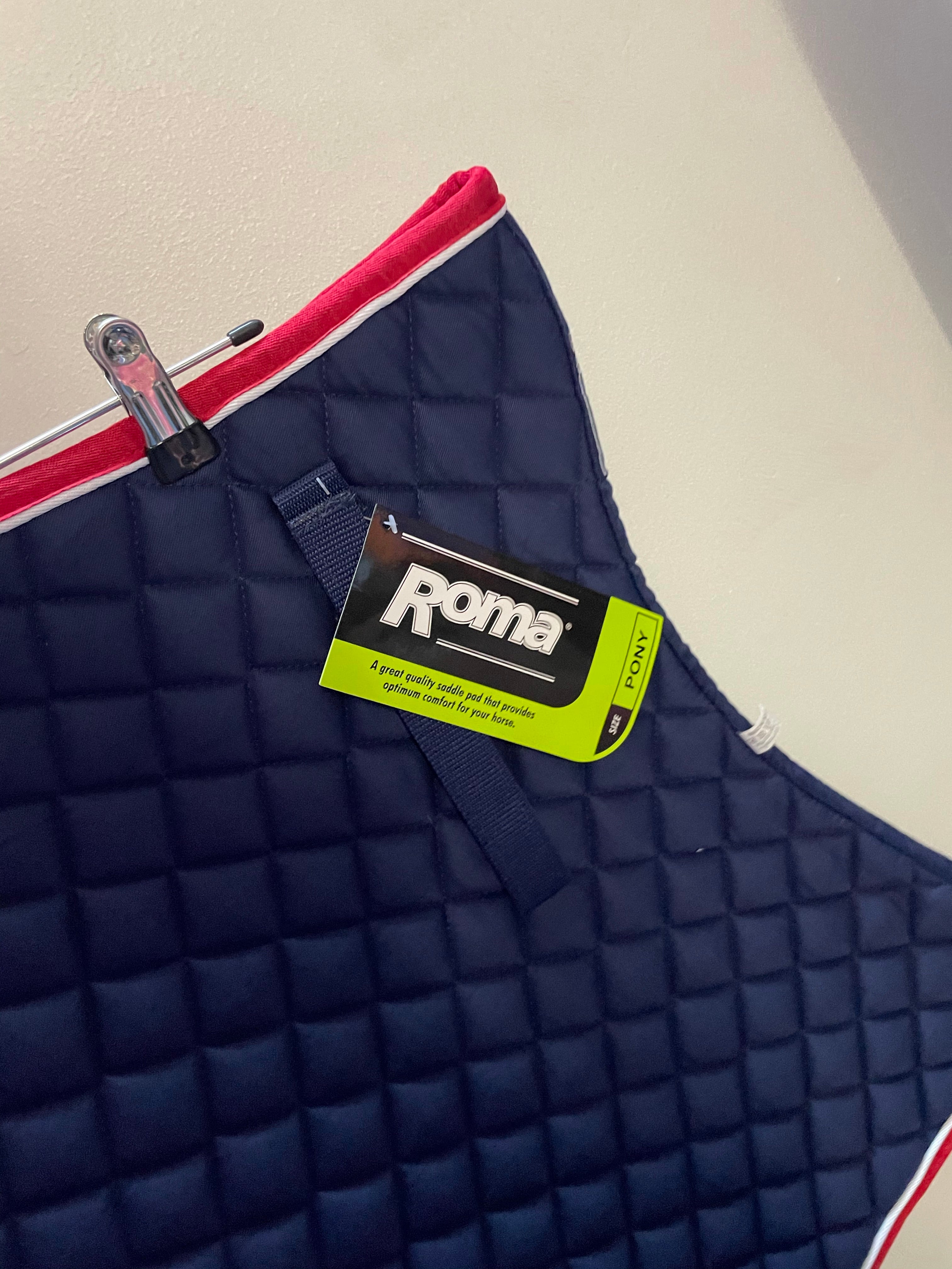 Roma Hi Wither Saddle Pad - Pony Size - Brand New & Last One!