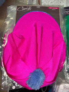 Carrots Hot Pink & Baby Blue Hat Silk - Pom Pom