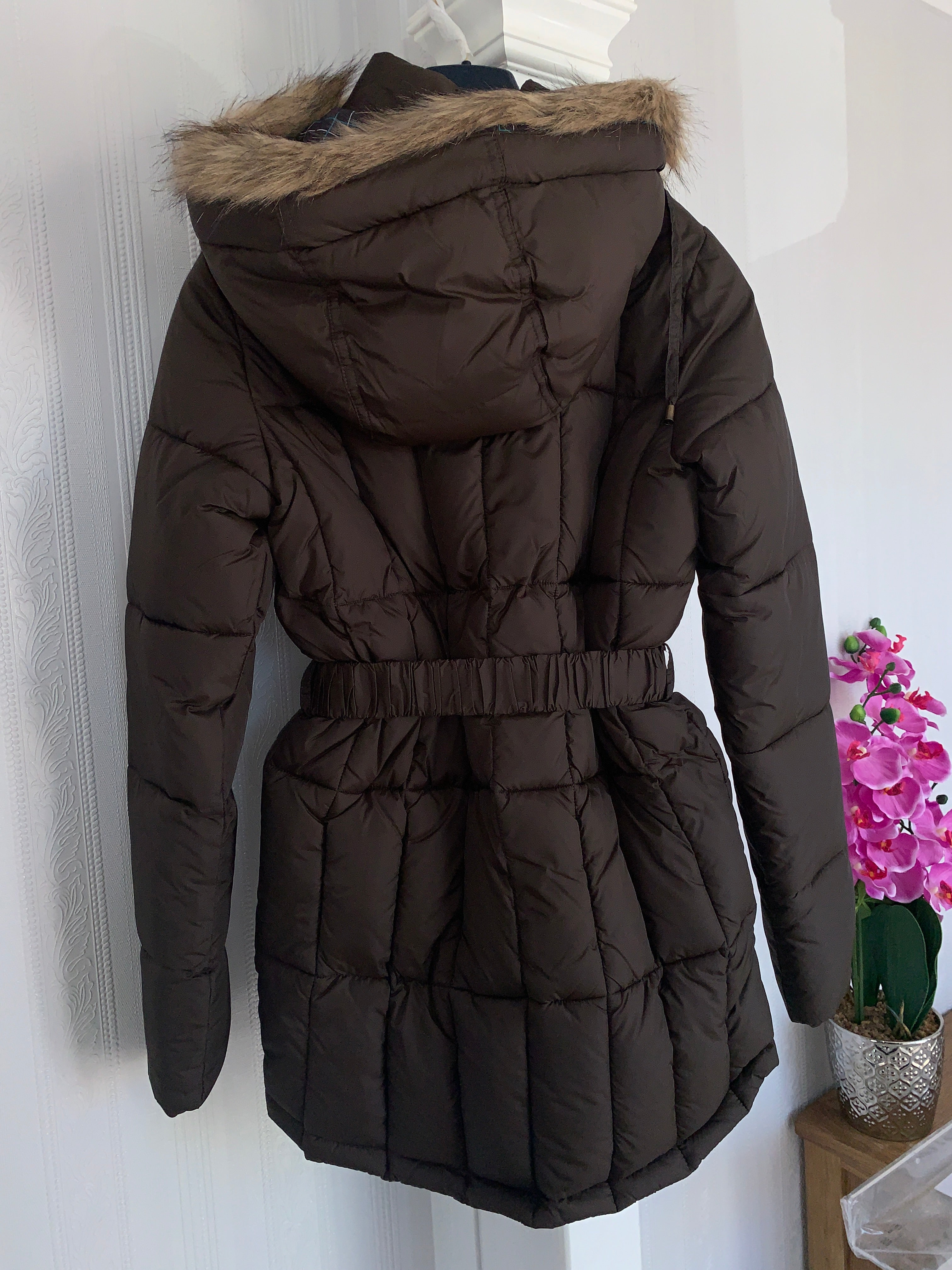 Puffa Mid Length Warm Winter Jacket - Size 8 - Rrp £120