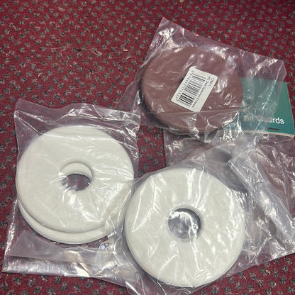 Rubber Bit Guards - Pink, White, Brown, Black