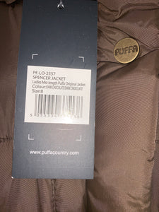 Puffa Mid Length Warm Winter Jacket - Size 8 - Rrp £120