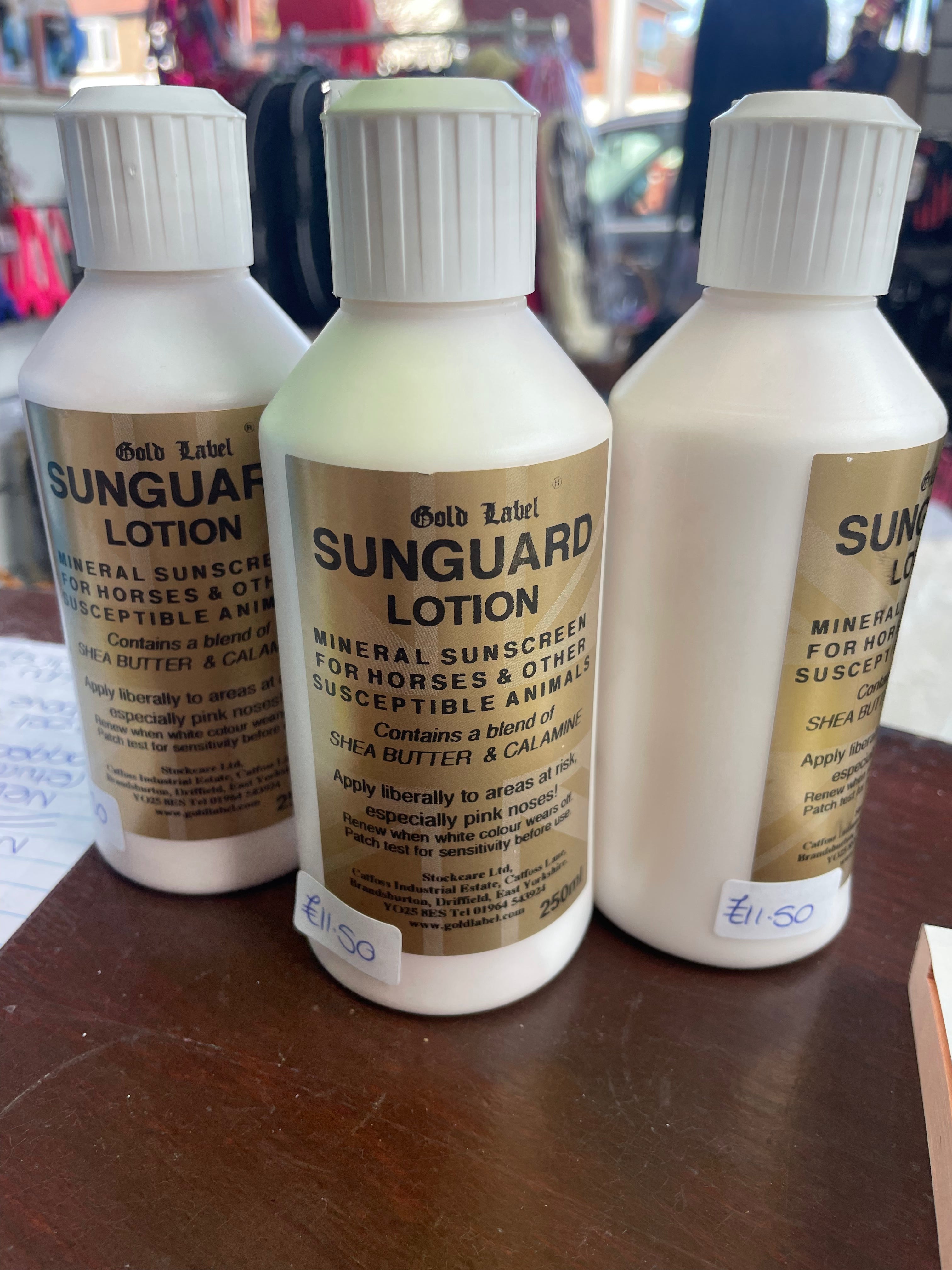 Gold Label Sunguard Lotion or Cream