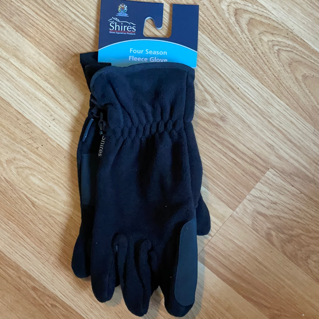 Shires Four Season Fleece Gloves - Large