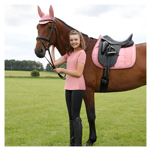 Hy Equestrian Synergy Saddle Pad & Ear Veil