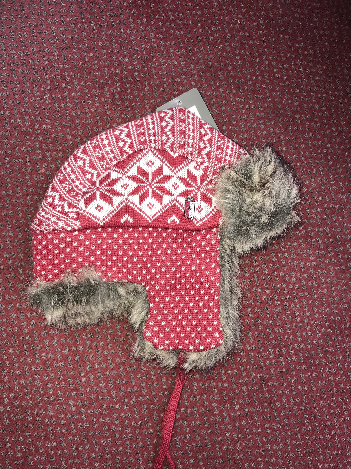 Horze Childrens Pattern Knitted Hat