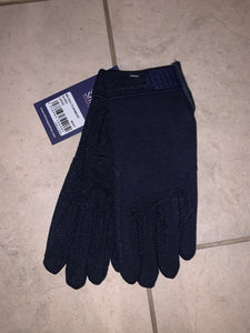 Shires Newbury Navy Gloves - Ladies Large