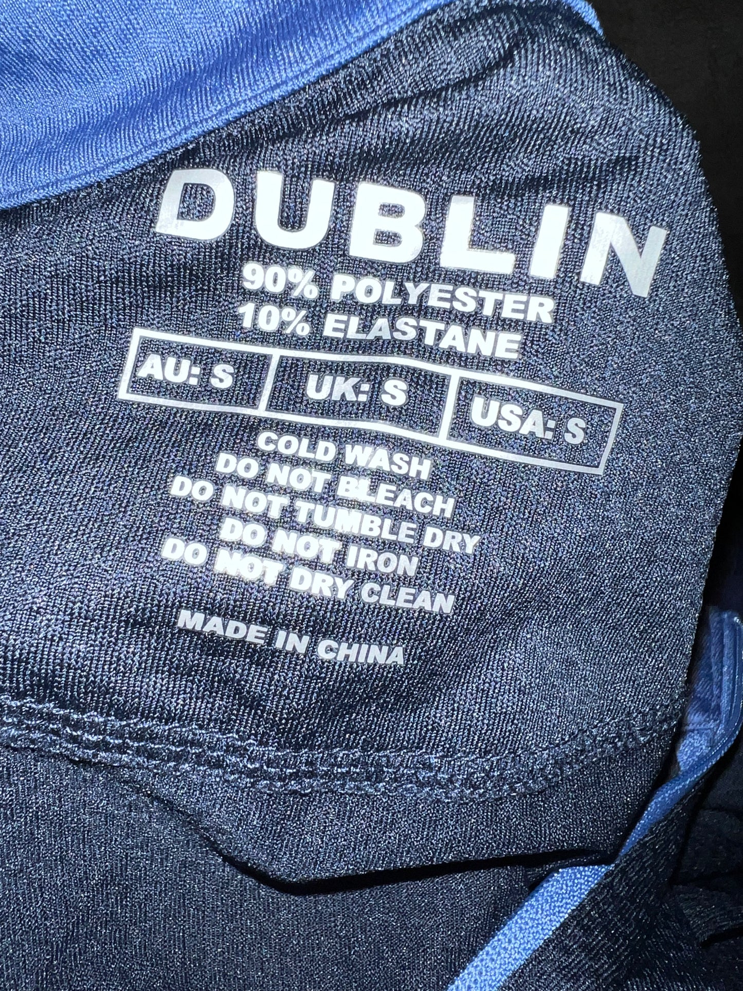 Dublin Summer Weight Baselayer - Ladies Small