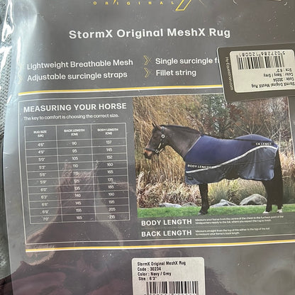 Hy Equestrian Storm X Original Mesh X Rug RRP £33 - 4’6 to 7ft