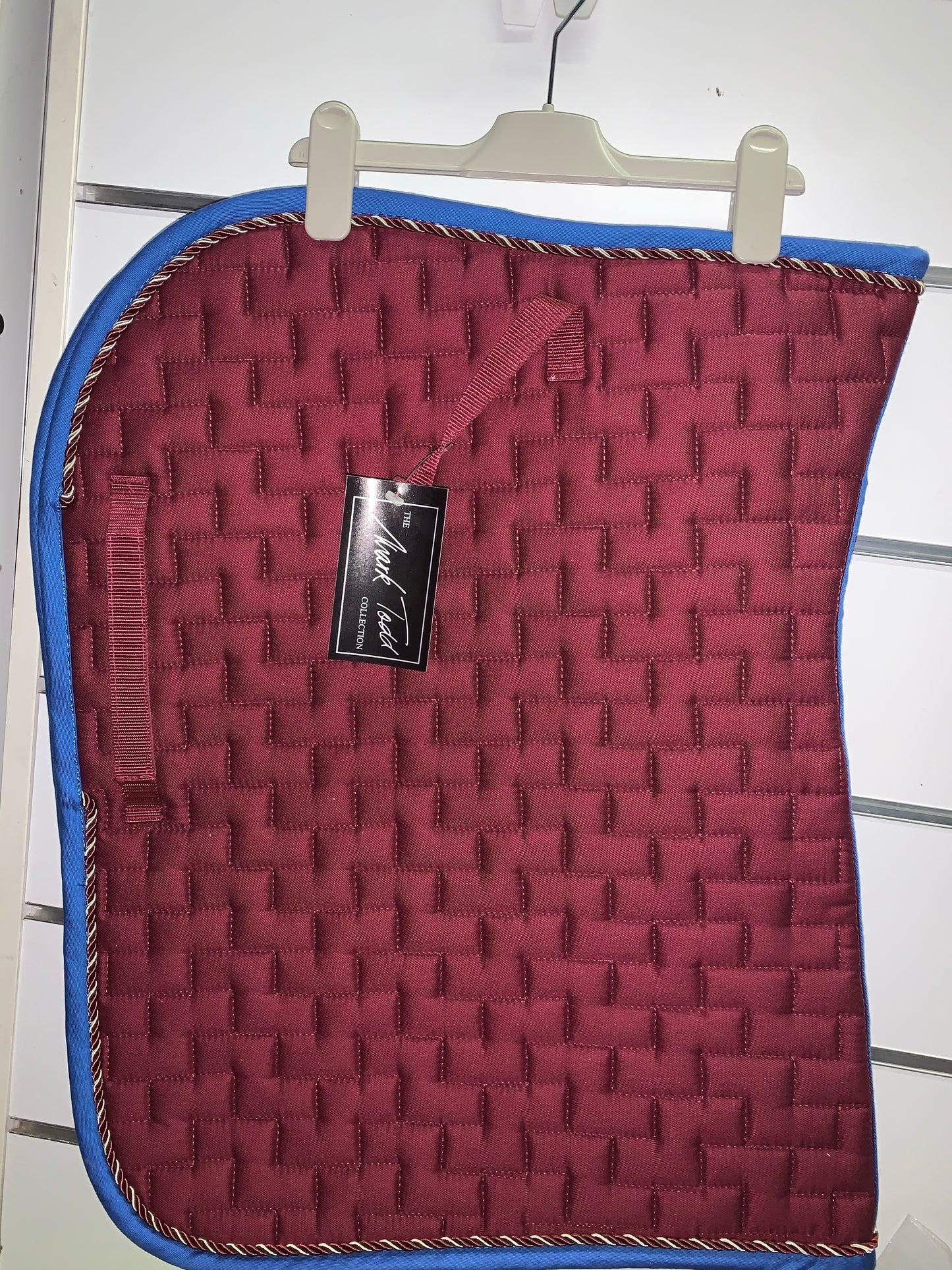 Mark Todd Burgandy Saddle Pad - Pony - Bargain Price