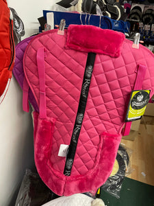 Rhinegold Raspberry Pink Half Pad - Cob Size