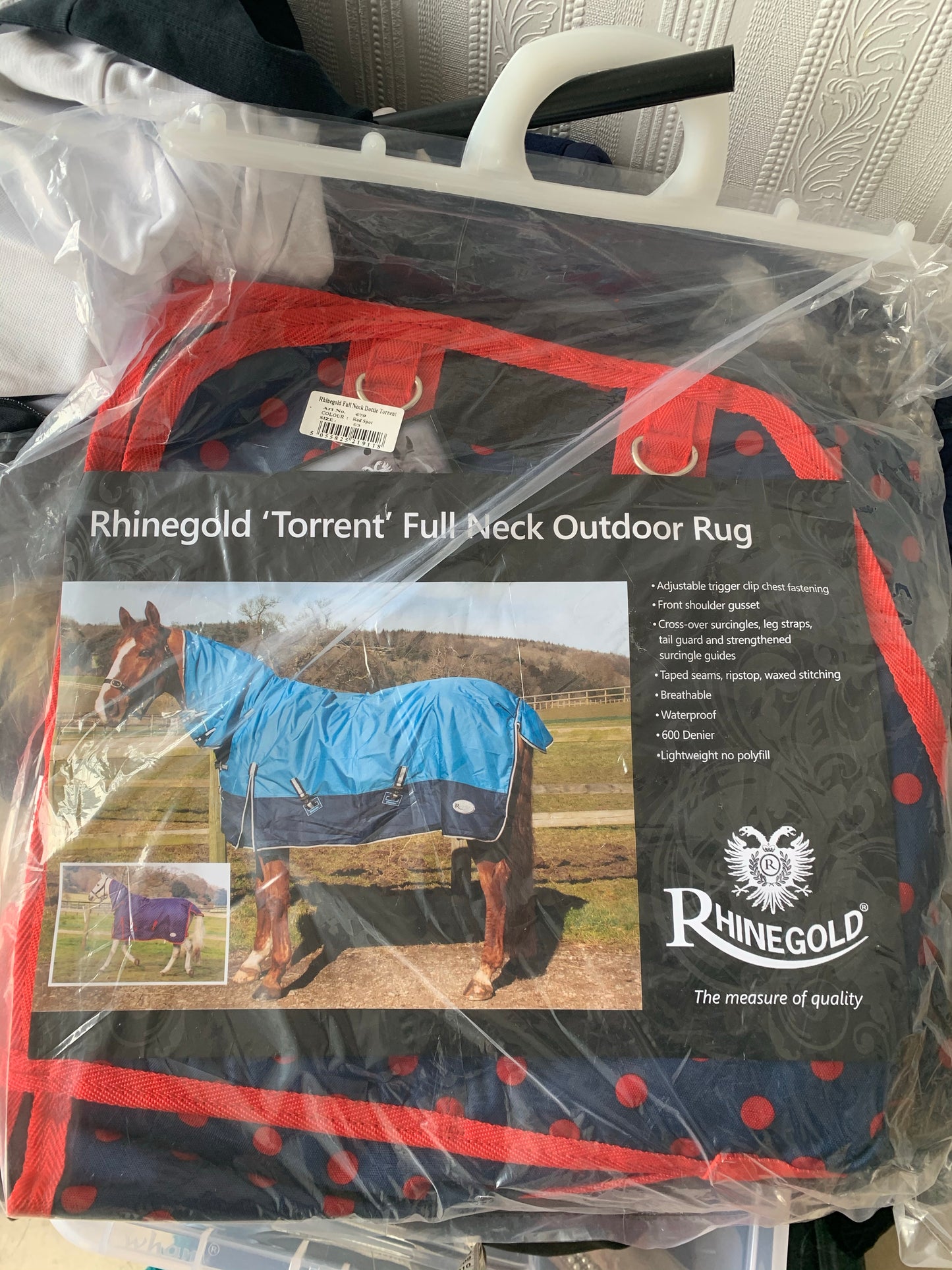 Rhinegold No Fill Combo Turnout Rug - New - Instock