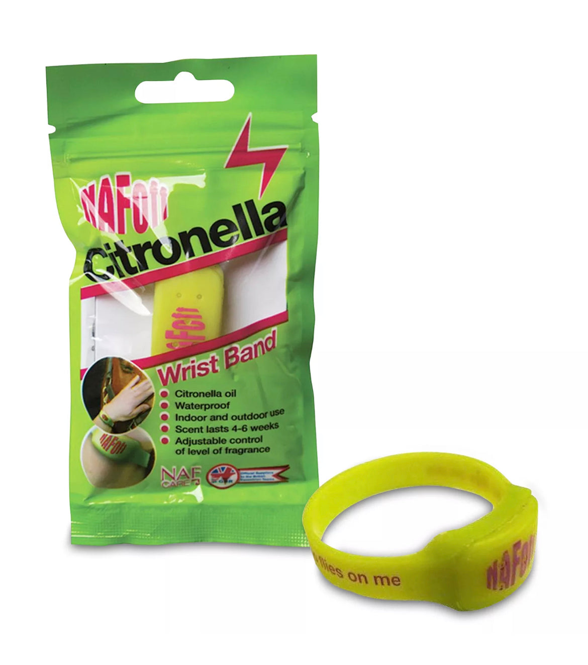 NAF Off Citronella Rider Wristband 🪰🪰🪰🪰 .