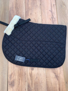 Mark Todd Deluxe Saddle Pad - Black - Full Size - Rrp £69
