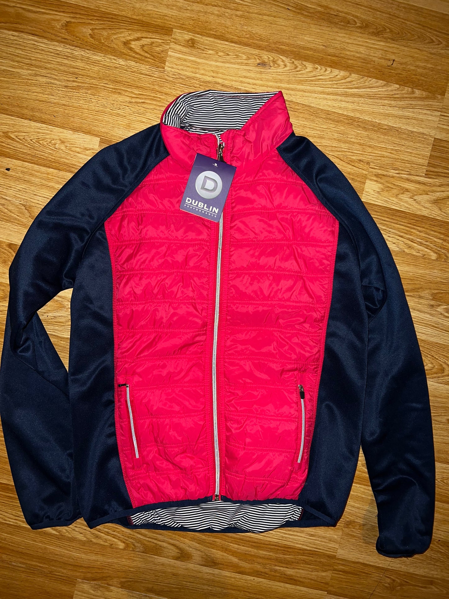 Dublin Audrey Navy & Pink Small or Large Jacket