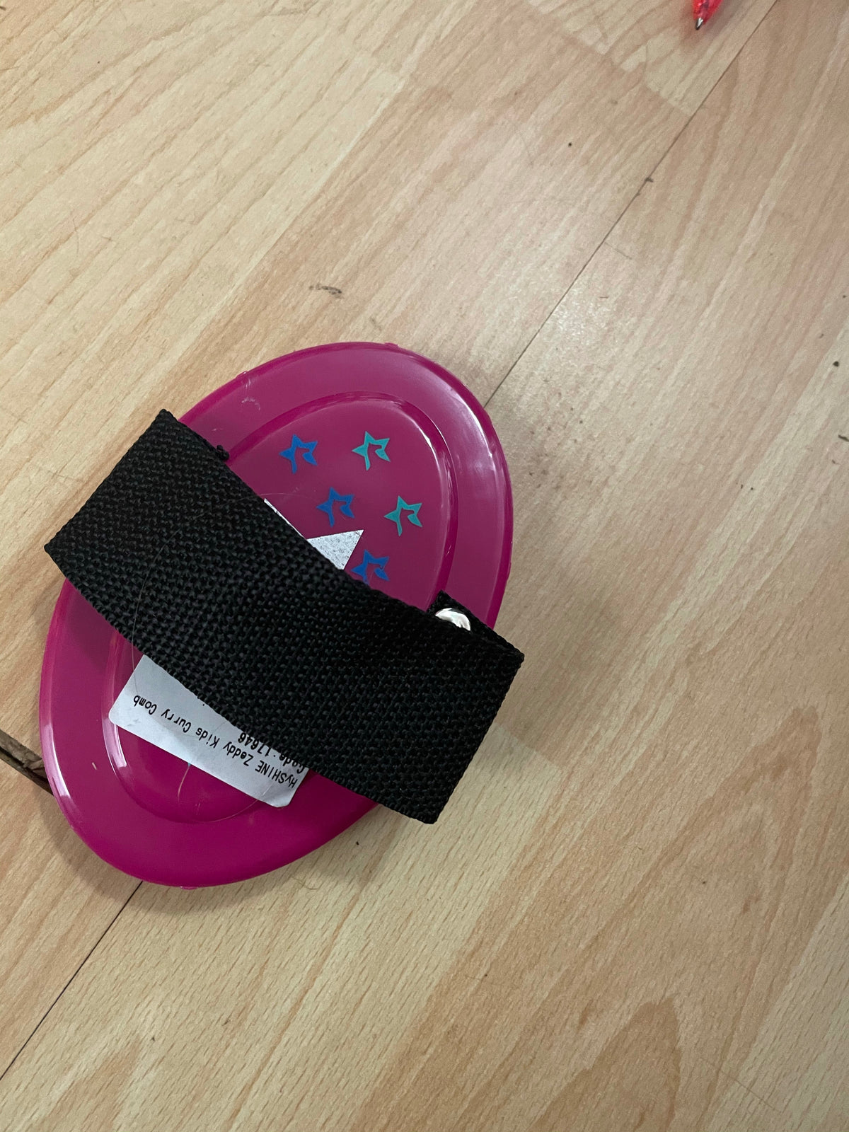 Hy Rubber Curry Comb - Pink or Purple or Flamingo Teal