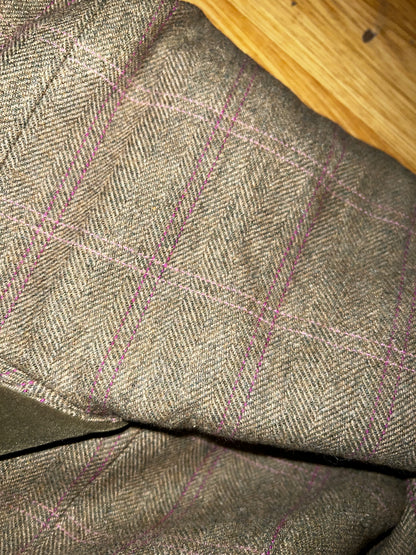 Dublin Wolverton Pink Green Tweed size 8 or 10 or Age 14 Jacket