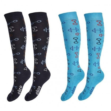 Elico Pack Of 2 Riding Socks