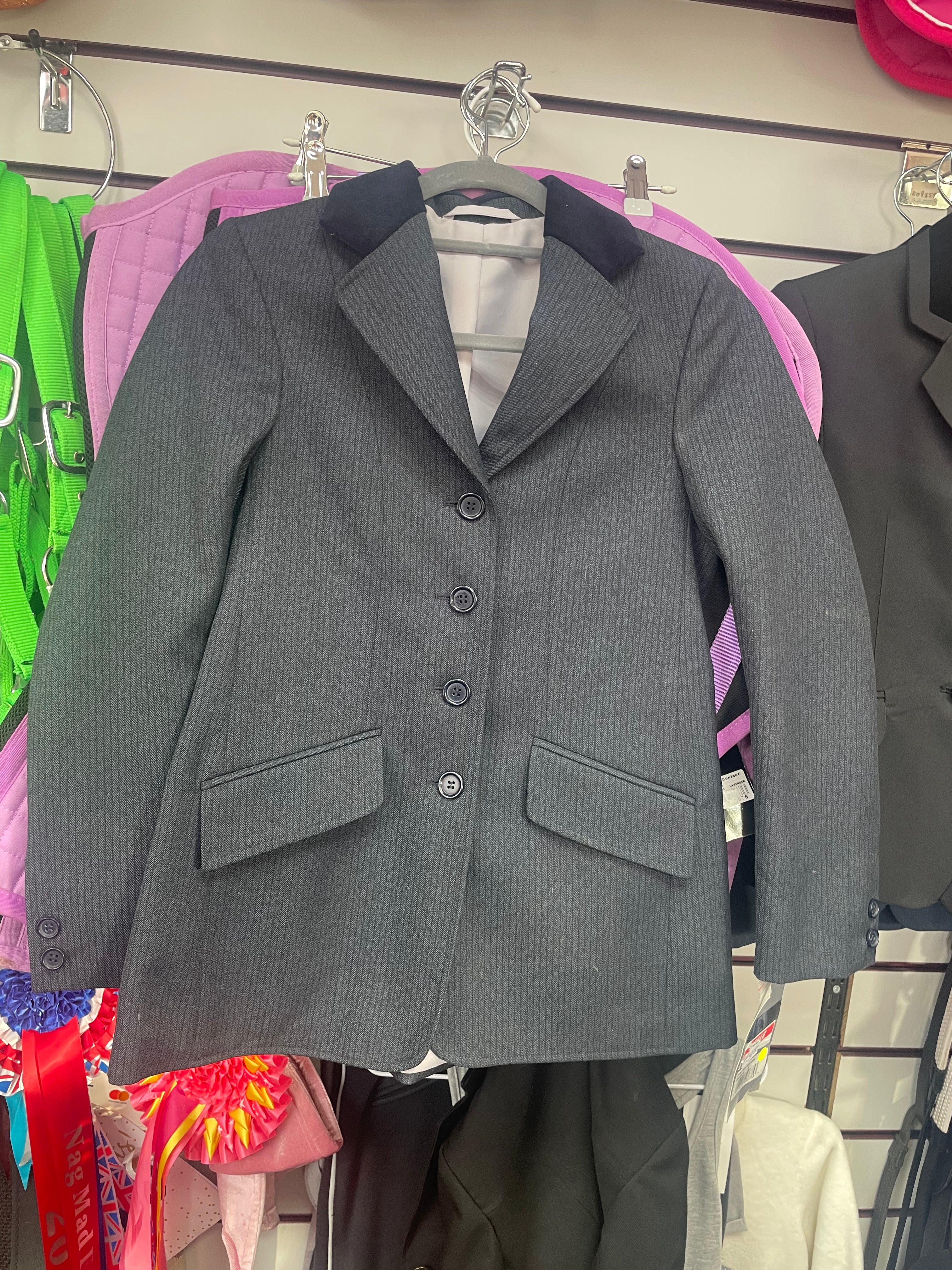 Navy wool 2025 show jacket
