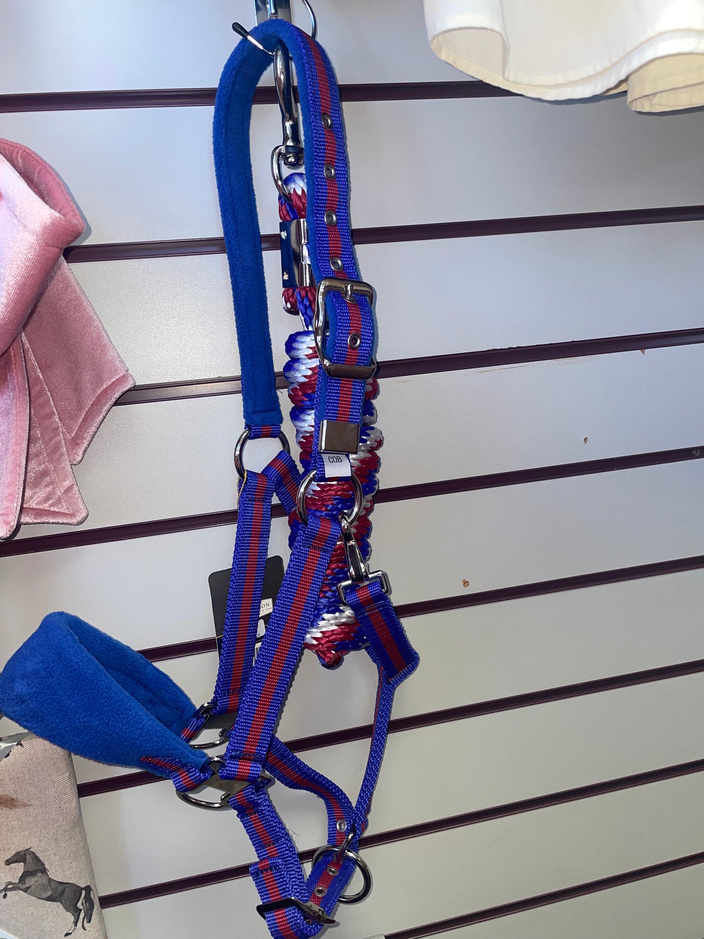 Pegasus Fleece Lined Headcollar & Leadrope - Cob or Full