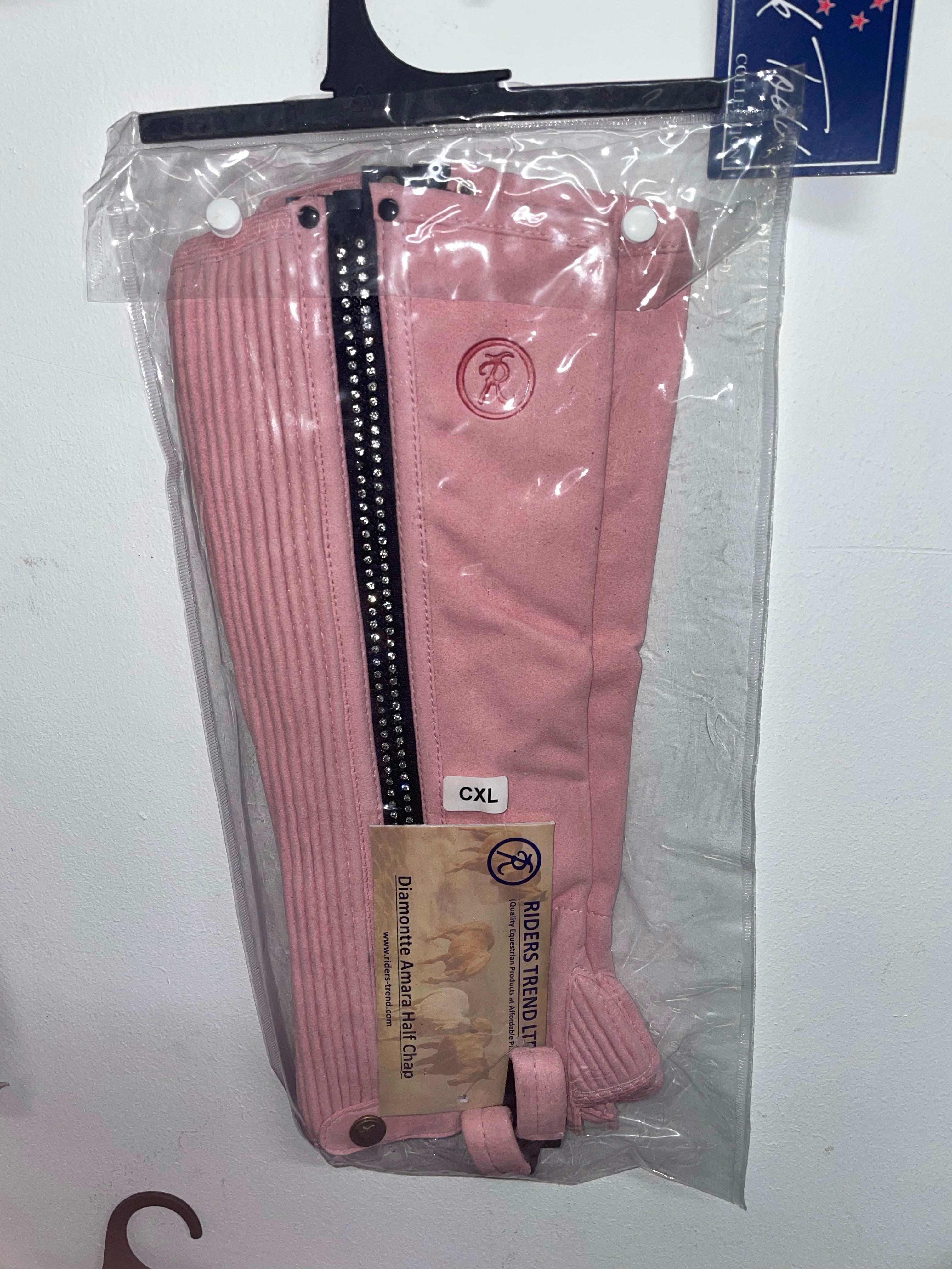 Bling Girls Half Chaps - Purple or Pink