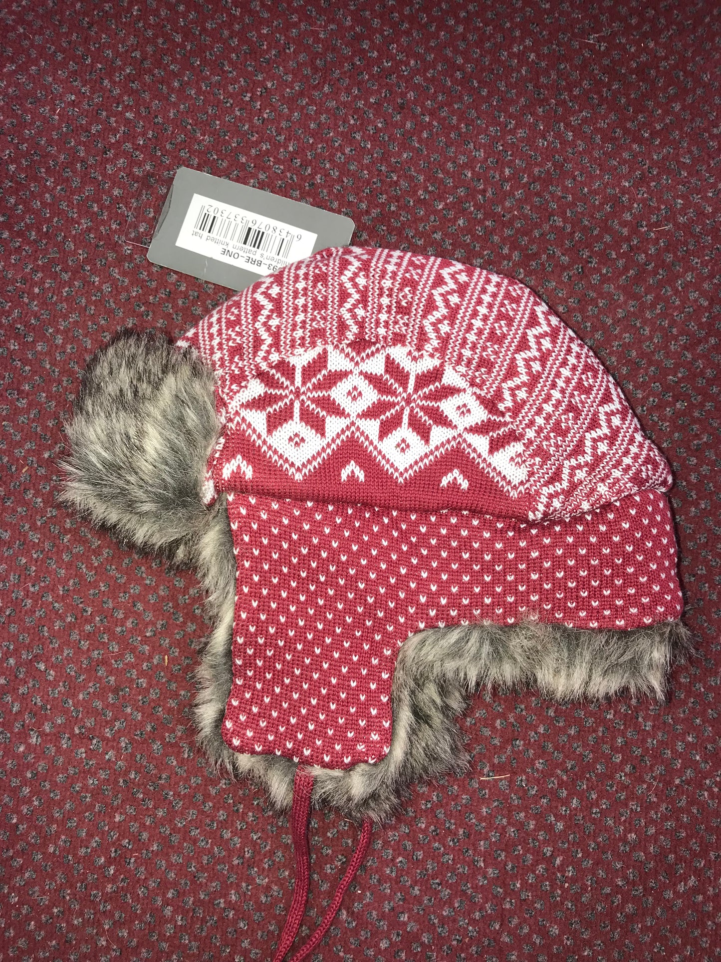 Horze Childrens Pattern Knitted Hat