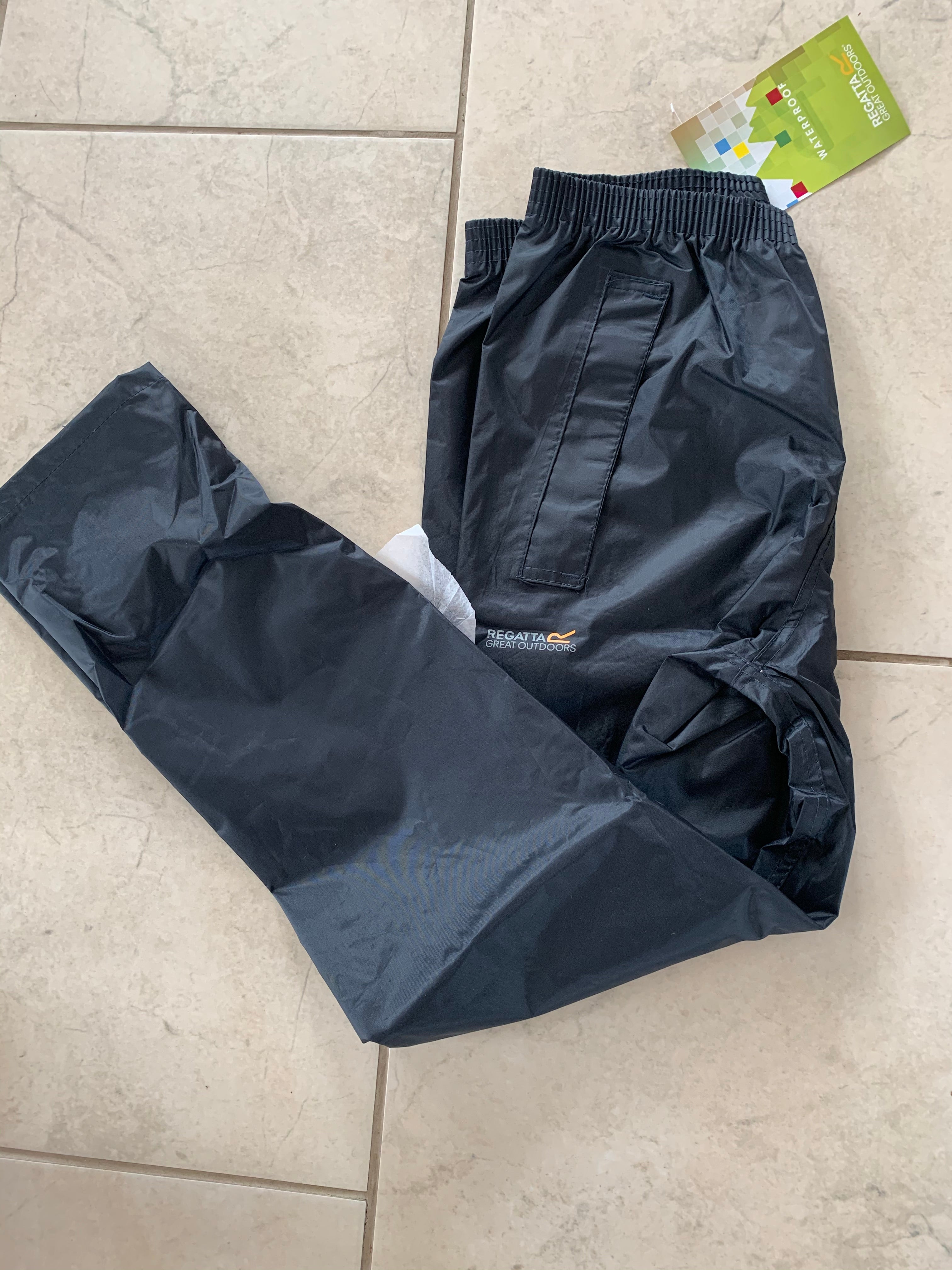 Regatta Waterproof Over Trousers - New - 9/10yrs