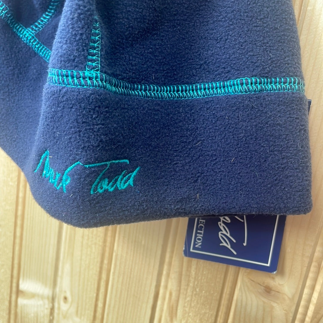 Mark Todd Navy Beanie Hat