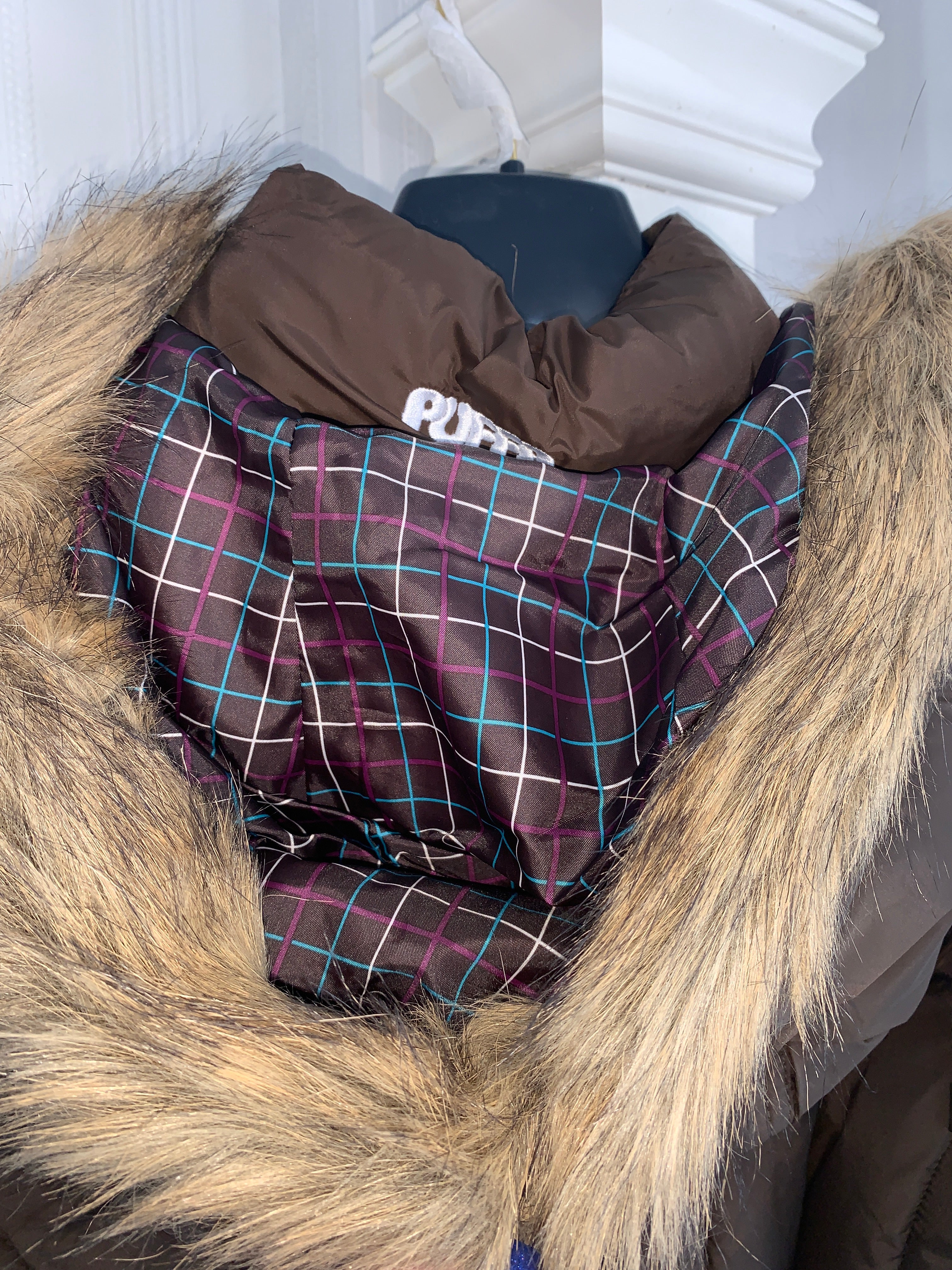 Puffa Mid Length Warm Winter Jacket - Size 8 - Rrp £120