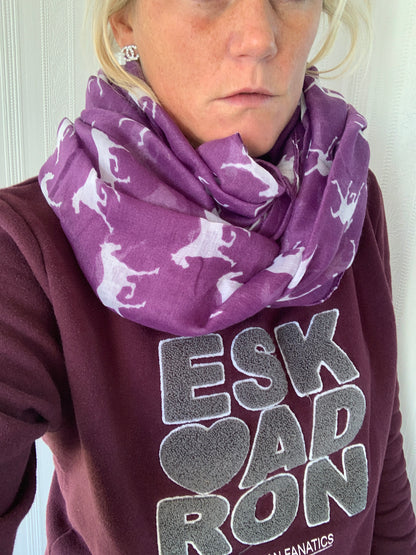 Horse Print Scarves - Lots Of Colours - Free Delivery 🚚