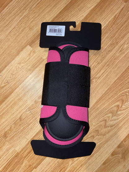 Roma Pink Brushing Boots - Full Size