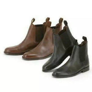 Shires Woodstock Leather Jodphur Boots - Adults Size 8 or 11