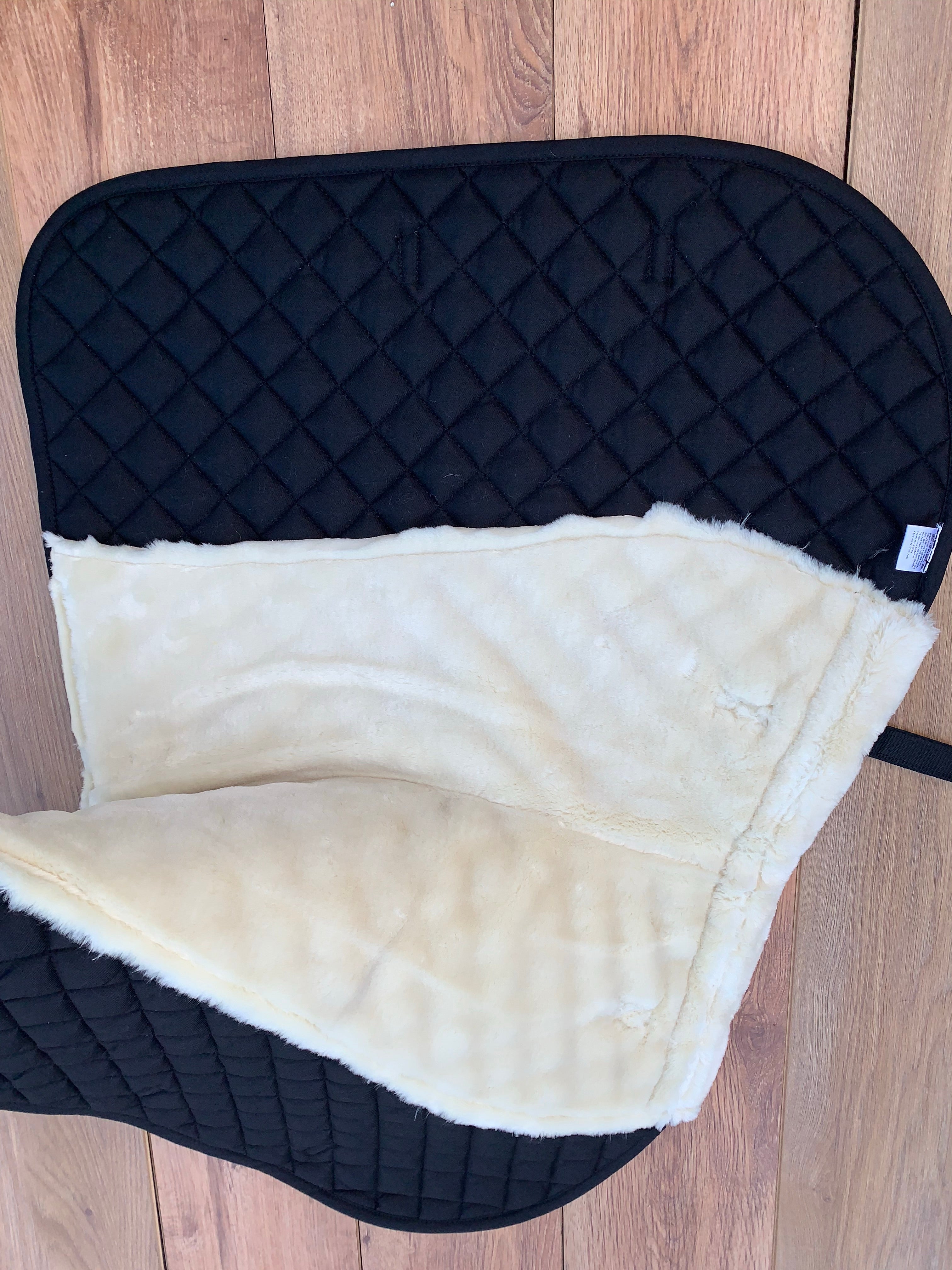 Mark Todd Deluxe Saddle Pad - Black - Full Size - Rrp £69