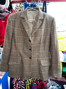 Caldene Southwold Green & Pink Tweed Jacket - Maids 30” or 34”