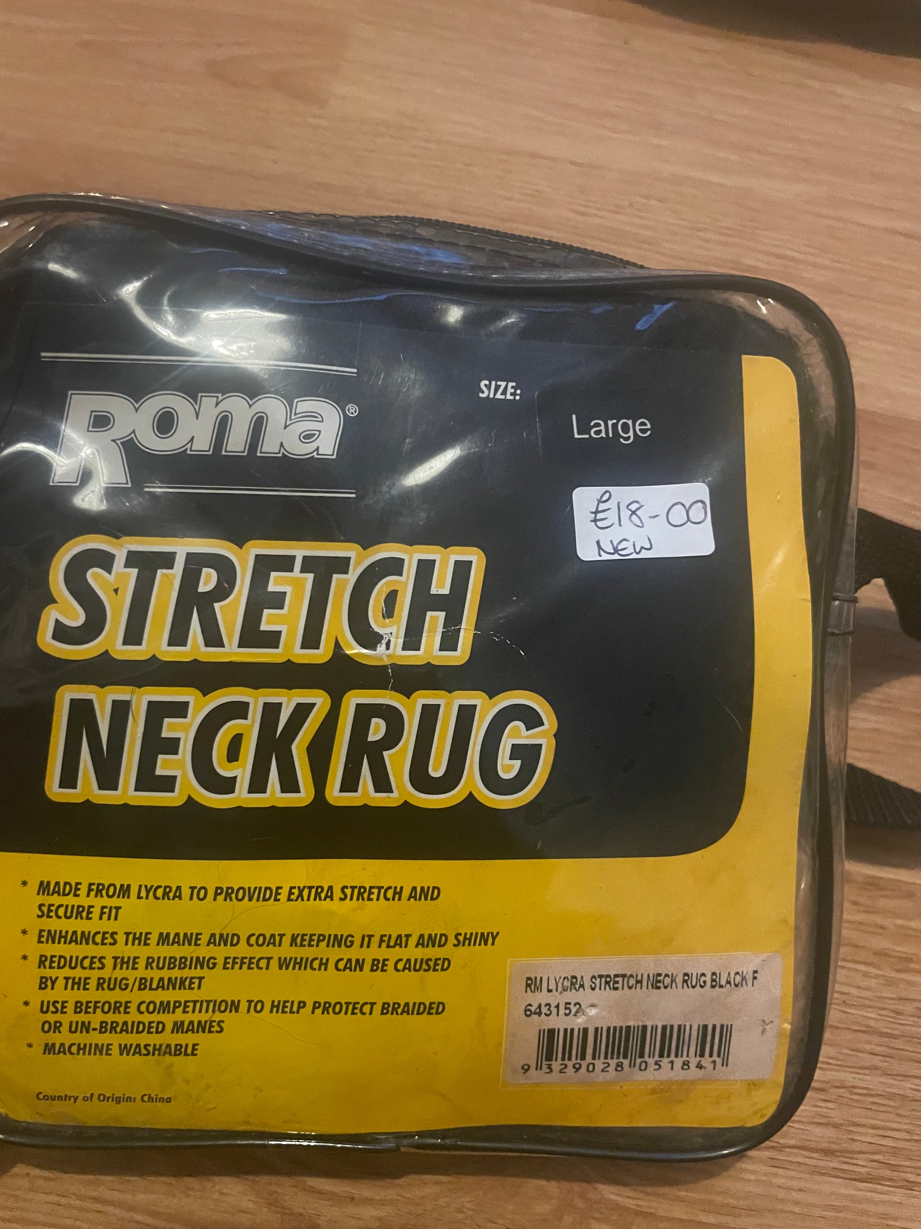 Roma Stretch Lycra Neck Rug - Large