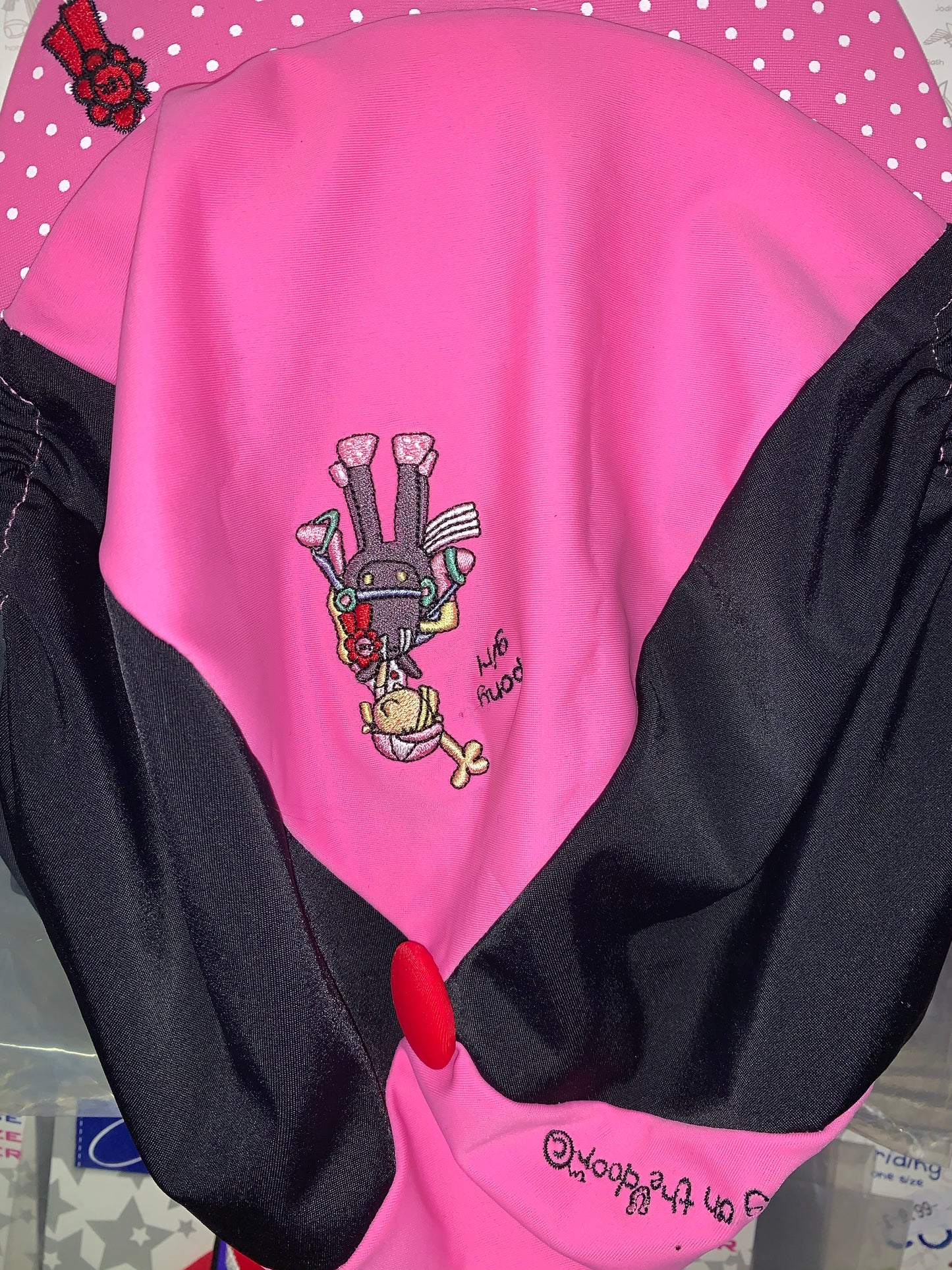 Bang On The Door Lycra ‘ Pony Girl ‘ Hat Silk
