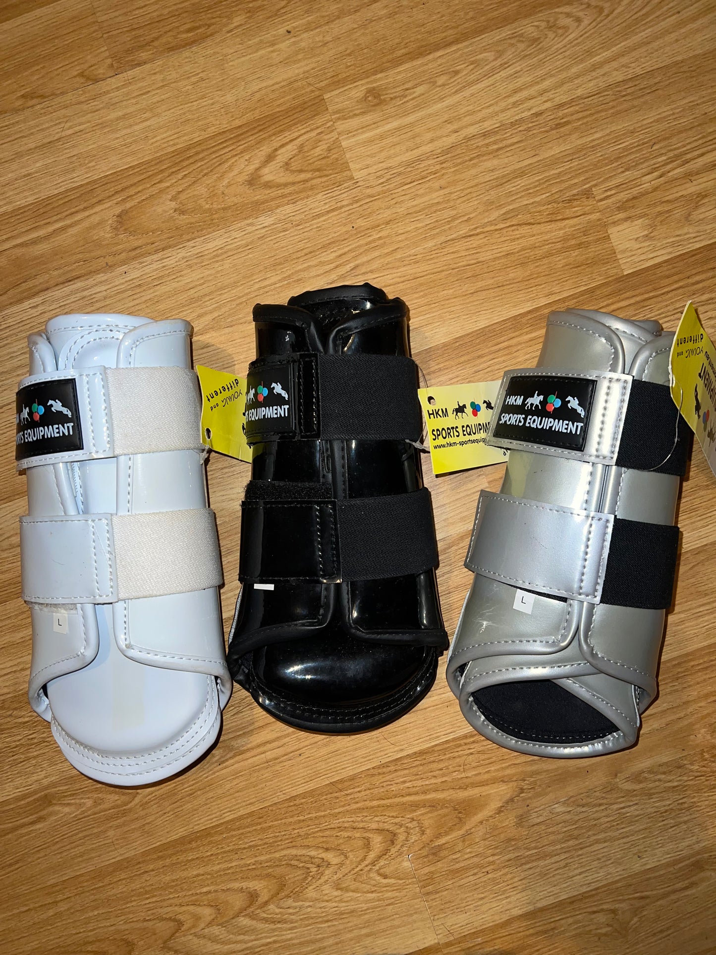 HKM Patent Brushing Boots - Large