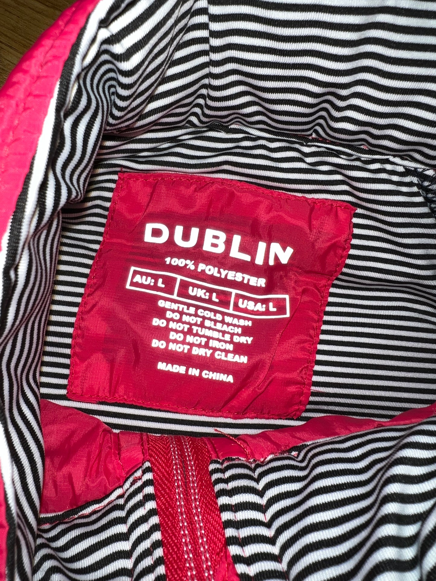 Dublin Audrey Navy & Pink Small or Large Jacket