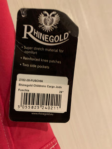 Rhinegold Pink Jodphurs - Children’s 28”