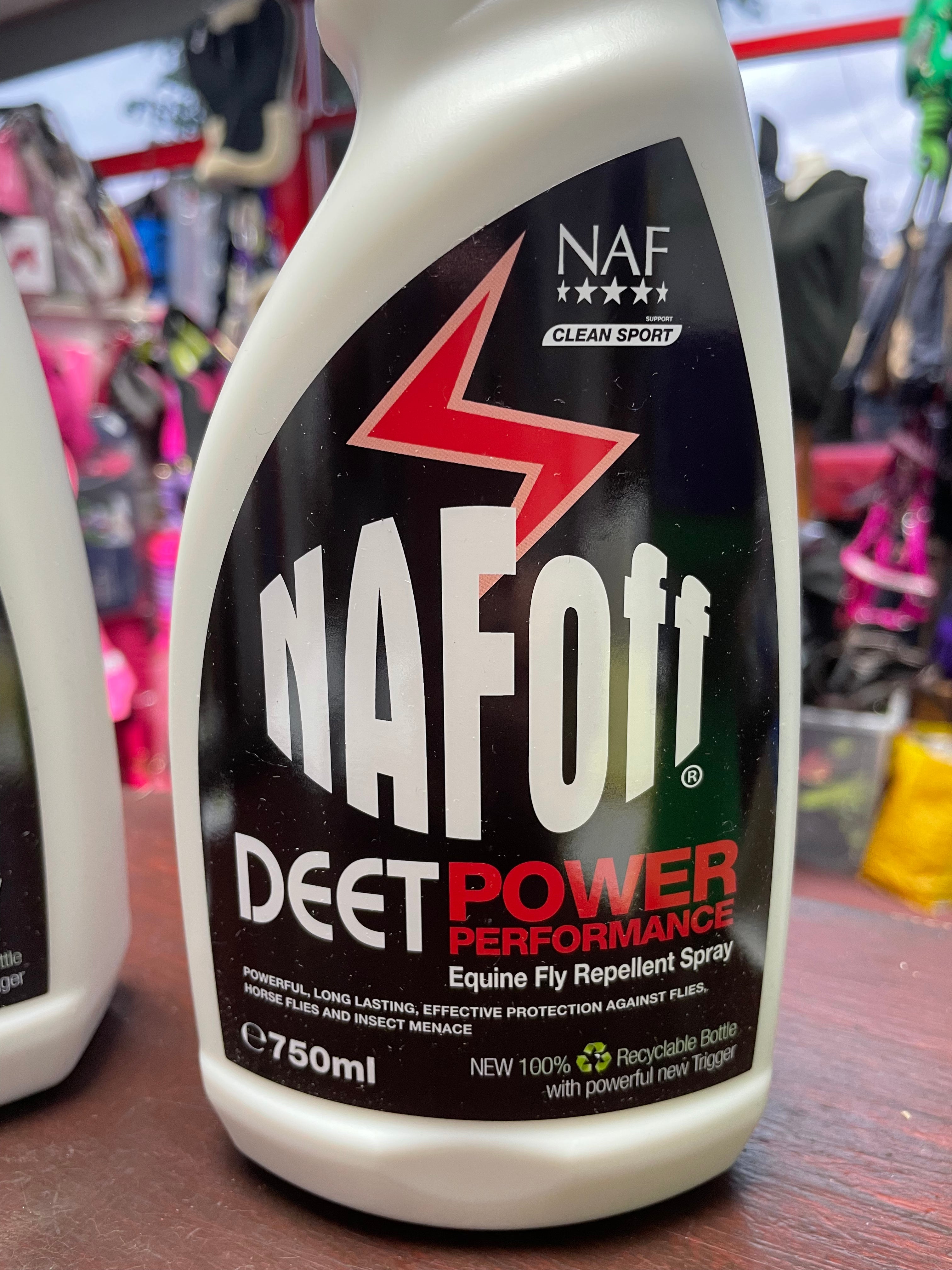 Naf Off Deet Power Fly Spray 750ml