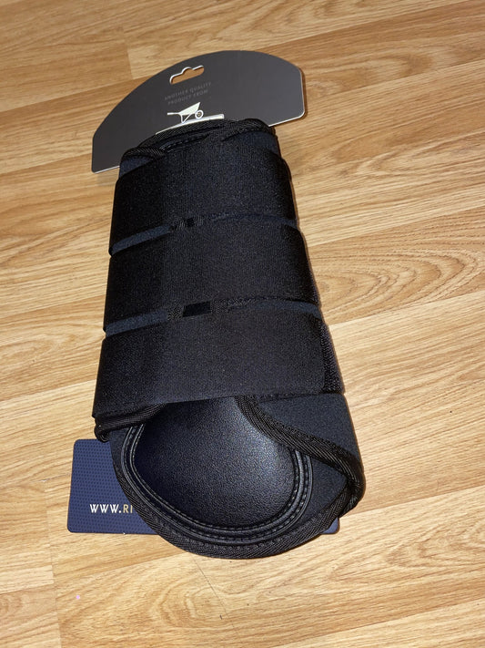 Pegasus Black Brushing Boots - Pony Cob or Full