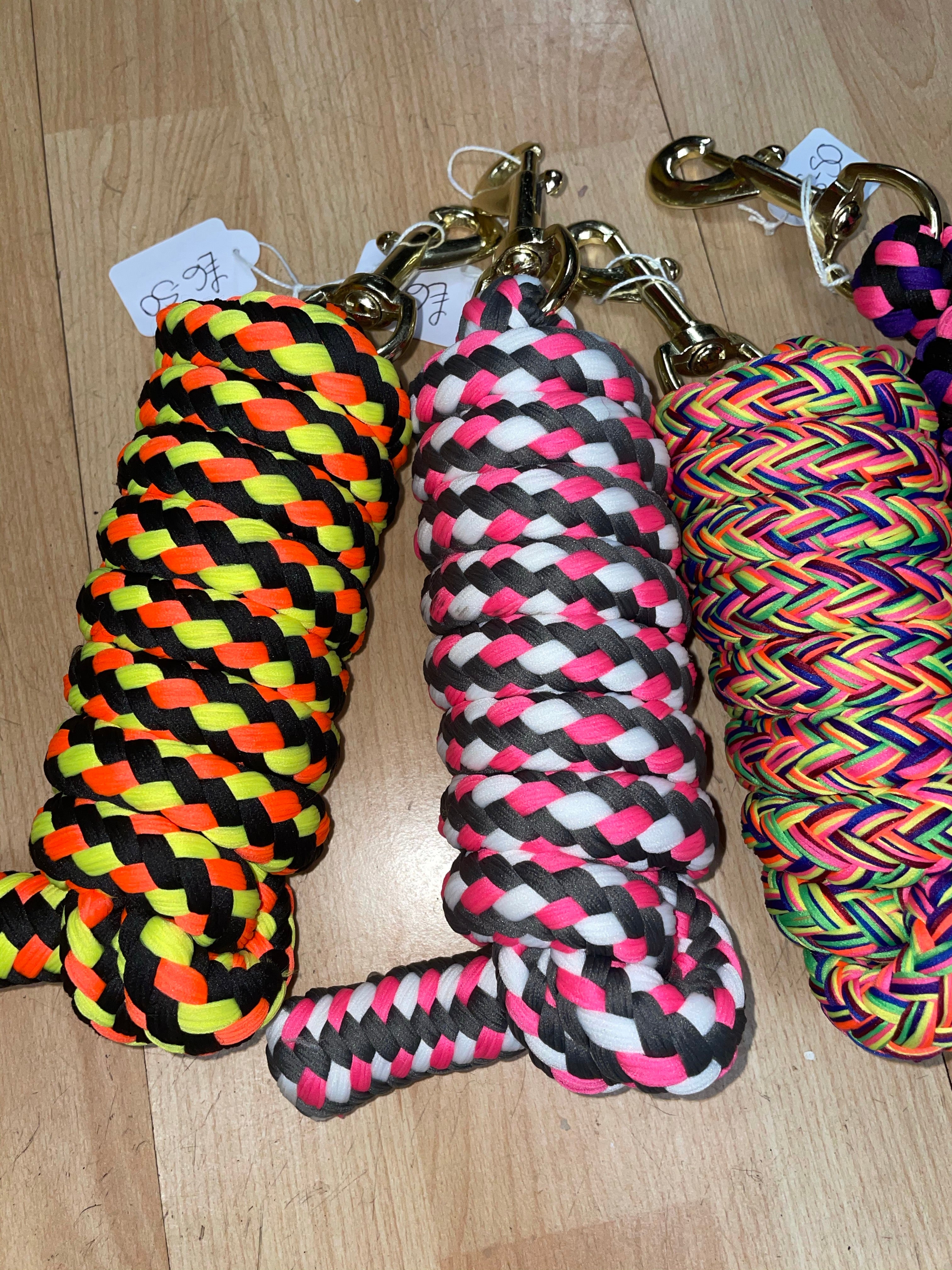 Multi Coloured Soft Leadrope - Various