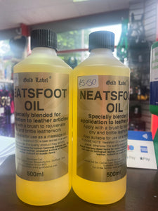 Gold Label Neatsfoot Oil ( Leather ) 500ml
