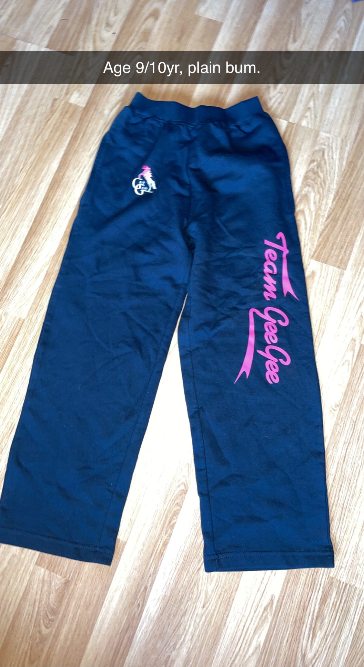 Team Gee Gee Joggers - Ideal over show gear - Childs & Ladies