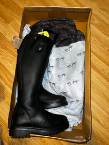 Mark Todd Junior Fleece Lined Tall Winter Boots - Junior Size 1 or 2