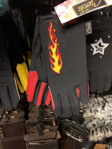 Carrots Fire Flame Riding Gloves - Adults Or Childs - Free Delivery 🚚