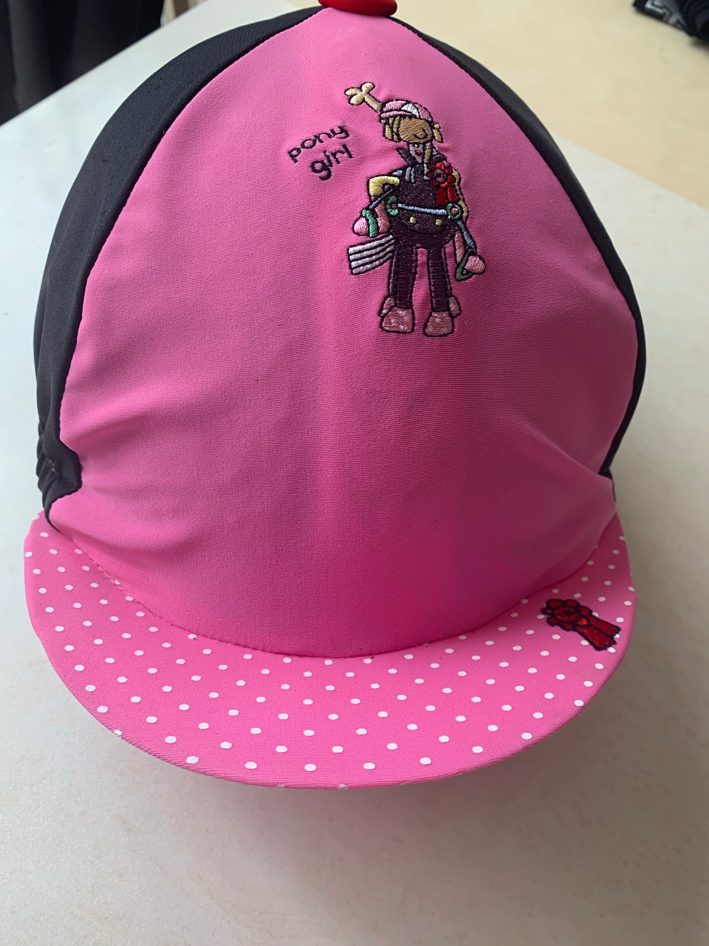 Bang On The Door Lycra ‘ Pony Girl ‘ Hat Silk